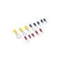 Assorted Ring/Fork Terminals Red, Blue & Yellow - Assorted Box (200 Pieces)