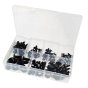 Fir Tree Fixings Assorted Box, Sizes: 3.0-10mm - Pack of 140