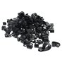 Nylon P-Clips (Diam: 5-12mm) Assorted Pack of 100