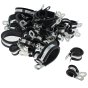 Rubber Lined P-Clips, JCS, Sizes 6-35mm, Assorted Pack of 30