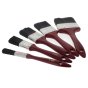 Brush Sizes, Sizes 1/2" - 3", Assorted Pack of 5