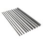 Key Steel, Imperial Sizes 3/16"x3/16" - 1/2"x5/16", 12" Length, Assorted Pack of 10