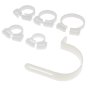 Nylon Snapper Clips, Sizes: 8.7-10 / 25.3-27.3mm - Pack of 30