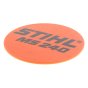Model Plate for Stihl MS240 Chainsaw - 1121 967 1515