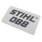 Model Plate for Stihl 088 Chainsaw - 1124 967 1505