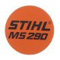 Model Plate for Stihl MS290 Chainsaw - 1127 967 1501