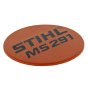 Model Plate for Stihl MS291 Chainsaw - OEM No. 1141 967 1503