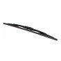 18" Conventional Metal Framed Wiper with Spoiler - 9x3 / 9x4mm Hook Adaptor