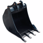 24" Bucket c/w Teeth for JCB 3CX, 805.2, 8080 Mini Excavators