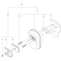 Muffler Assembly for Husqvarna 120E