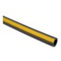 3/8" Black Air Hose/Yellow Stripe (20 Metre)