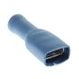 Blue Pre-Insulated Push-On Terminals - 6.30mm (Pack of 50) - 0-001-27
