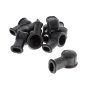 Large Insulating Boot - Cable Entry 8 x 14mm, Terminal 21mm diameter - PK 10 - 0-003-60