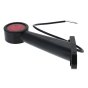 LH Red/White LED Long Oblique Outline Marker Lamp - 12/24V - Each - 0-172-36