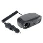 Cigarette Lighter 2 Way Adaptor Socket with USB - 12V - Each - 0-601-92