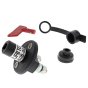Battery Isolator w/ Removable Key & Splashproof Cover - 100A 24V - 0-605-00