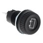 Red Battery Charging Warning Light for 17mm diameter hole - Each - 0-609-51
