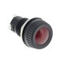 Red Warning Light for 17mm diameter hole - Requires 9mm BA9s Bulb Maximum 2W - Each - 0-609-65