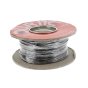 Black Single-Core PVC Auto Cable - 1mm x 50m - 0-942-01