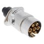 Metal Caravan Plug - 12Volts w/ 7 Pin conforms to ISO 1724 Single -5-692-16
