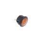 12/24V Amber LED Warning Light for 20mm Panel Hole