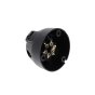 7 Pin Plastic Caravan Socket - 12V ISO 1724 - Each - 5-693-19