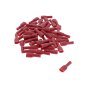 Red Pre-Insulated Push-On Terminals - 6.40mm (Pack of 50) - 0-001-41