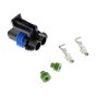 Delphi Type 2.80mm Female Receptacle Housing - 2 Way - 0-011-82