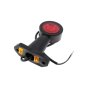 Red/White Universal LED Outline Marker Lamp 12/24V - Each - OEM No. 0-172-25