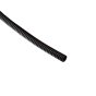 Black Nylon Heavy-Duty Convoluted Unsplit Tubing - 7.5NW x 50m - 0-330-07