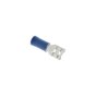 6.30mm Blue Pre-Insulated Push-On Terminals (Pack of 100) - 2-001-17