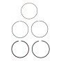 Piston Ring Set (0.​25) for Honda GX240R2 Engine - OEM No. 13011 Z5K 004