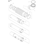 Tube Assembly for Husqvarna 130BT