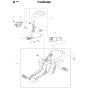 Fuel Tank & Handle Assembly