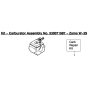 Carburetor Assembly for Husqvarna 142