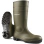 Protomaster Wellington Boot PVC Full Safety Steel Toe Cap Green Size 11