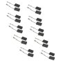 10x Carbon-Brush Set for Bosch Angle Grinders - 1607000482