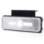 10-30V LED Clear Marker Lamp with Bracket, GLO Effect (MP1612)