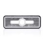 10-30V LED Clear Marker Lamp with Bracket, GLO Effect (MP1612)
