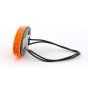 Slimline Oval LED Amber Marker Lamp, 12/24V, IP66/68 (MP1655)