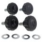 Plastic Knob x 4 fits Belle BC350 for Belle BC350 Bench Saws - 171.2.028