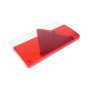 237x138x19mm Left Hand Rear Lamp Lens with 4 Pin Connector for Tractors