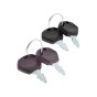 Key with Plastic Handle for Kohler CH245-3021, CH245-3028 Engines (2 Pieces) - 17 340 18-S