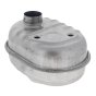 Exhaust Silencer Fits Honda GX100 Engines - 18310 ZM0 010