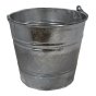 3 Gallon Galvanised Industrial Bucket with Strong Handle