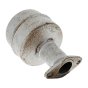 Exhaust Silencer for Jap Model 6 Engines (2.½" Stud Hole Centres) - 19106/1