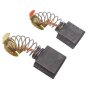 Set of Makita CB-204 Carbon Brushes for Makita 4114S Stone Saw - 191957-7