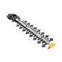 200mm Shear Blade Assembly for Makita DUM111 Hedgetrimmer - OEM No. 191N24-2
