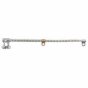 Negative 375mm H/Duty Tinned Copper Earth Strap - 16/32/0.30mm 260A - Each - 6-742-15