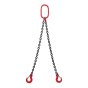 2 metre 10mm 2-Leg Chain Sling with Clevis Sling Hooks with Safety Catch